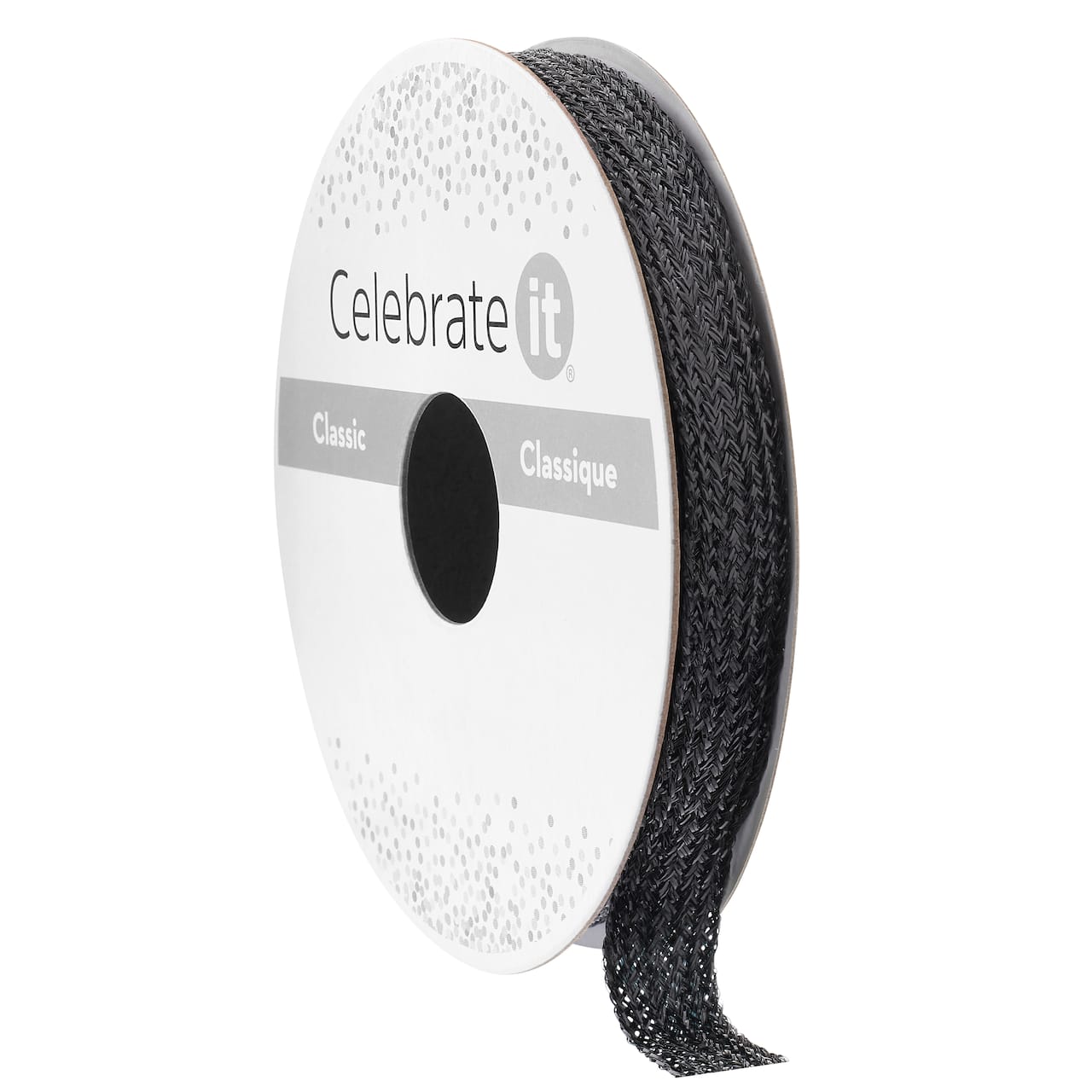 Ruban en plastique noir de 0,95 cm x 4,57 m Classique de Celebrate It